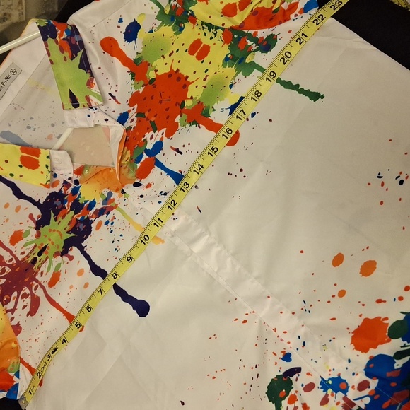 🤑 FINAL DROP! Paint Drip Button Up Shirt - Picture 10 of 10